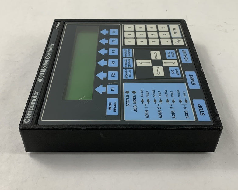Parker Compumotor 4000 CP4000 Motion Controller Control Panel - Parts or Repair