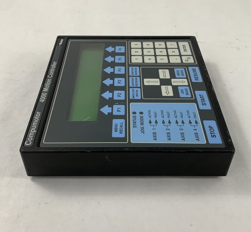 Parker Compumotor 4000 CP4000 Motion Controller Control Panel - Parts or Repair