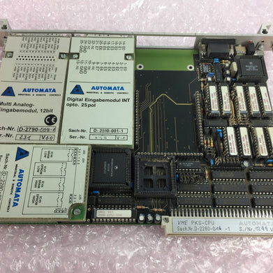 Automata D-2100-022-1 D-2790-004-1 D-2510-001 VME Multi E/A PLC Module Multi/EA