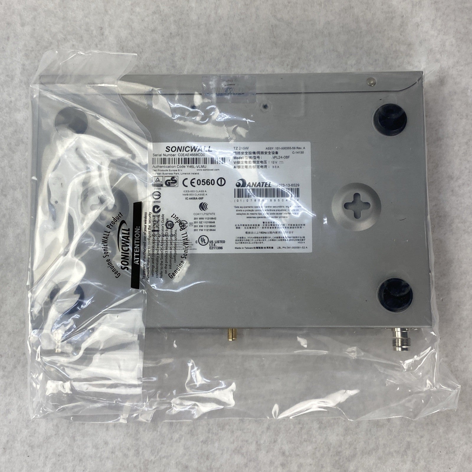 Sonicwall 01-SSC-4984 TZ 215 Wireless-N Network Security Appliance - Open Box9