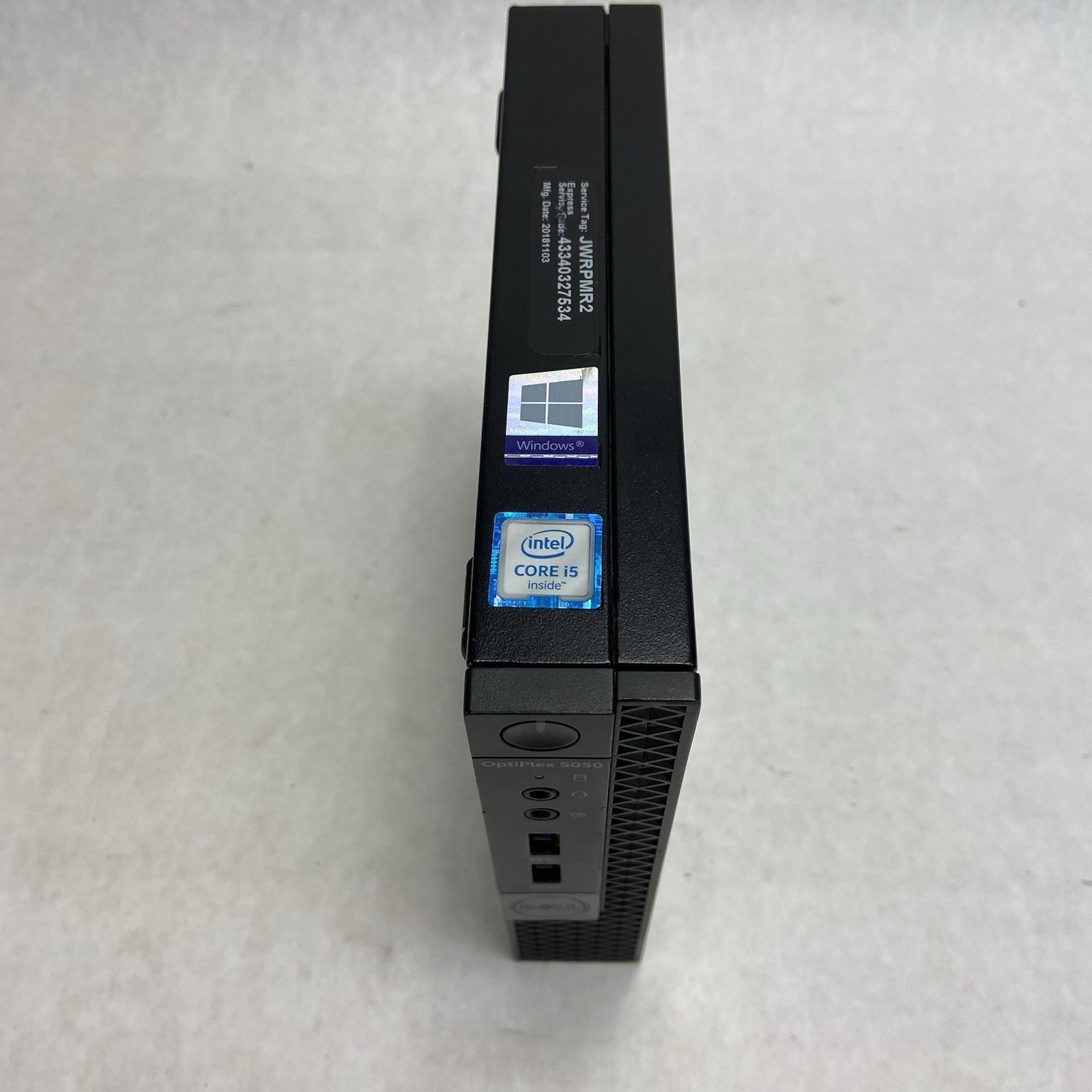 Dell Optiplex 5050 Micro Intel Core i5-7400T 2.4GHz 8GB RAM No HDDOSAC2