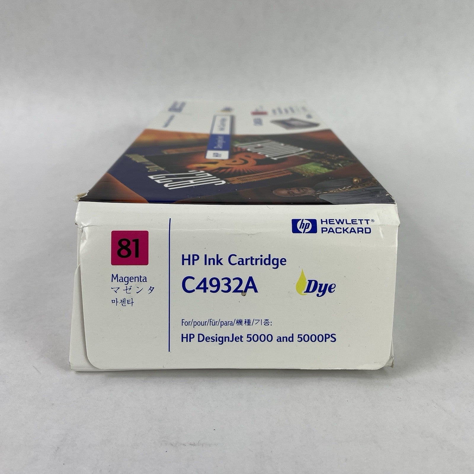 HP 81 Magenta Ink Cartridge C4932A 680ml for DesignJet 5000 5500 13DEC017