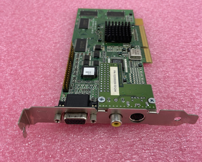 ATI Rage 128 32MB 109-51900-01 AGP Graphics Card VGA 1025350200 S Video