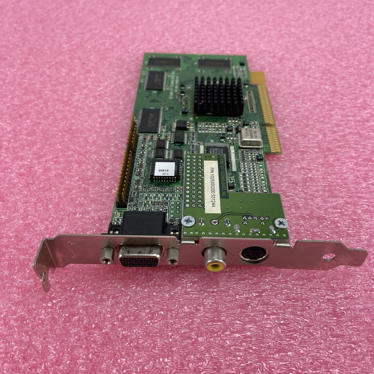 ATI Rage 128 32MB 109-51900-01 AGP Graphics Card VGA 1025350200 S Video3