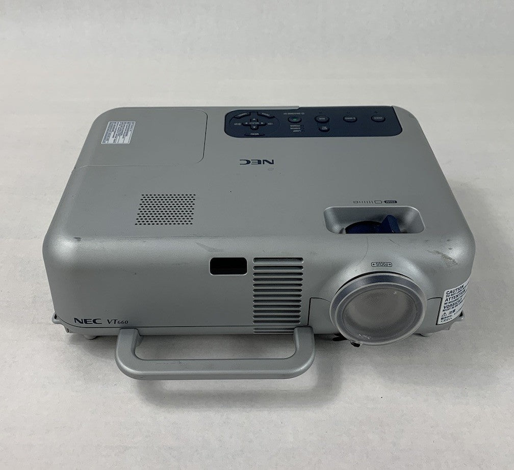 NEC VT660K LCD Projector 349 Lamp Hours