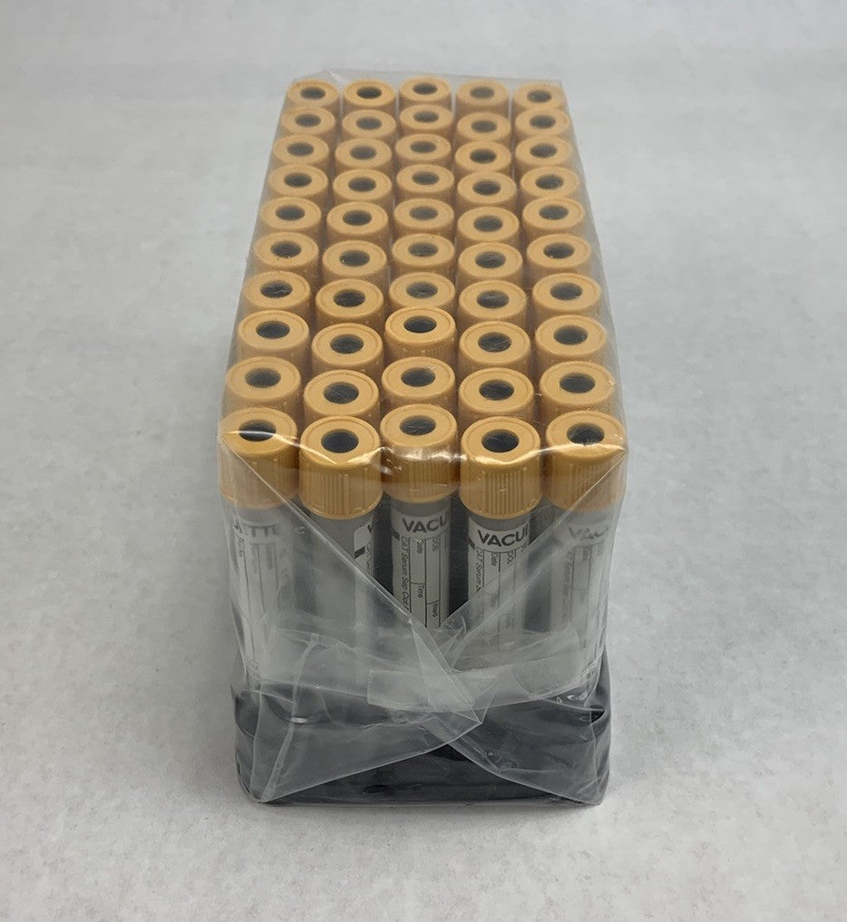 Vacuette 456018P 5ml CAT Serum Sep Clot Activator 13x100 50pcs Tubes