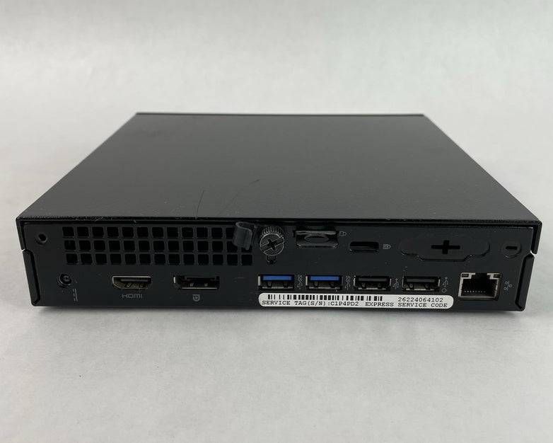Dell Optiplex 3040 Micro i3-6100T 3.20 GHz 8 GB RAM No SSD/OS/AC