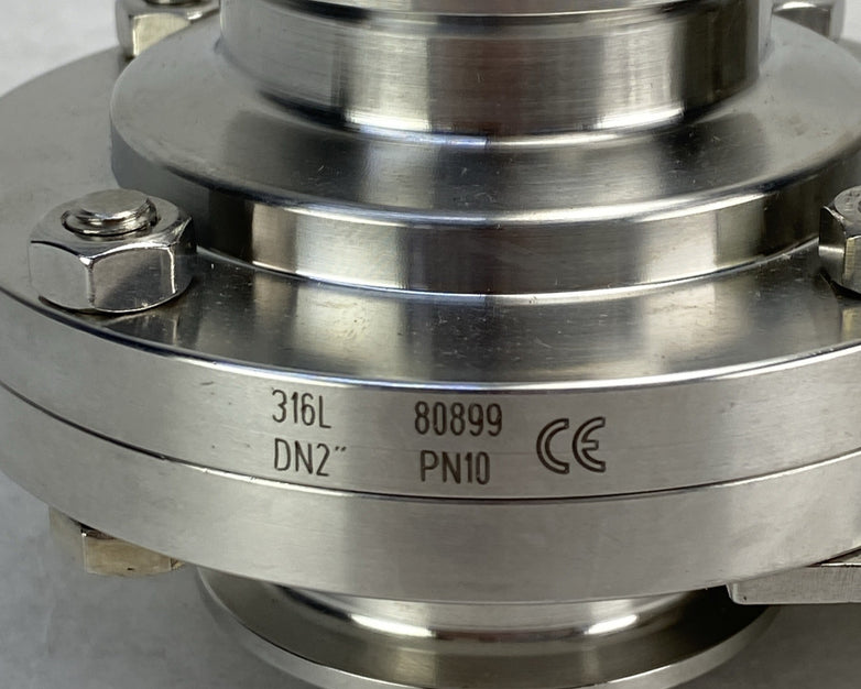 Inoxpa 4310000 Pneumatic Air Operated Valve 316L