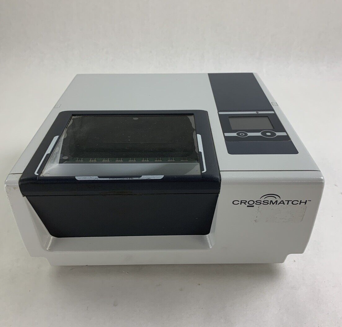Crossmatch L Scan 500 Fingerprint Scanner RJ0492 No Power Cord Power Tested