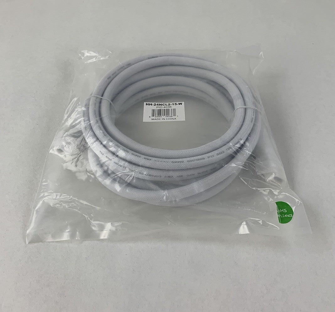 Monoprice HH-24NCL2-15-W 15Ft High Speed HDMI Cable