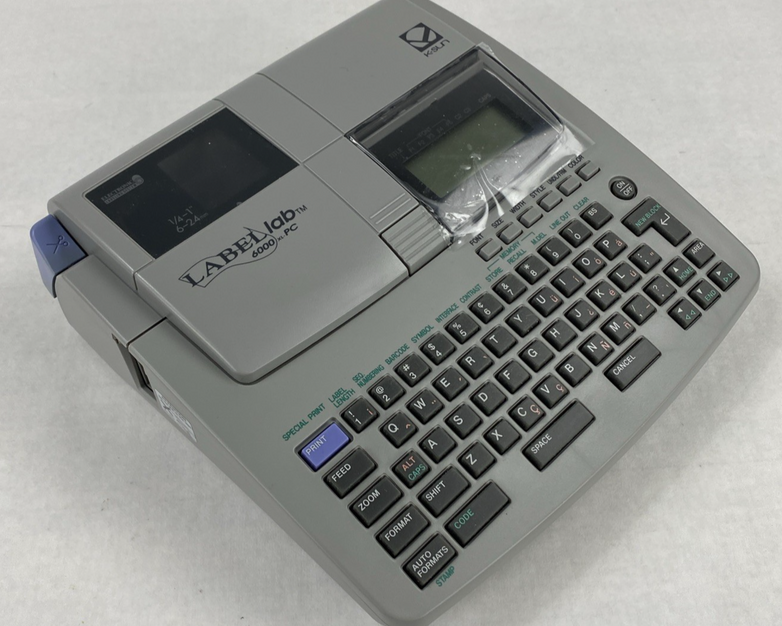K-Sun Label Lab 6000 XL PC Professional Label Maker Untested