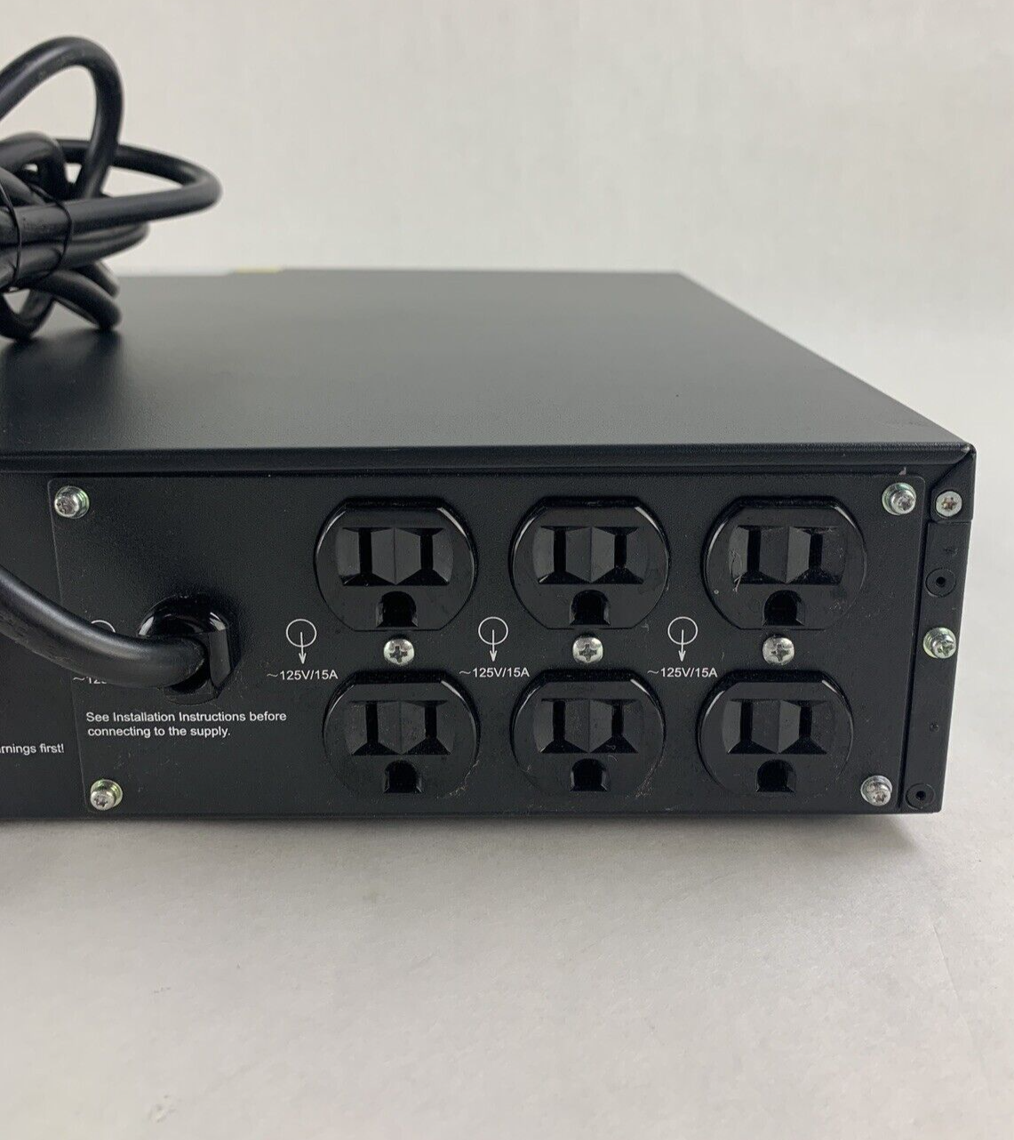 Emerson GXT3-1500RT120 Network Power UPS System No Batteries