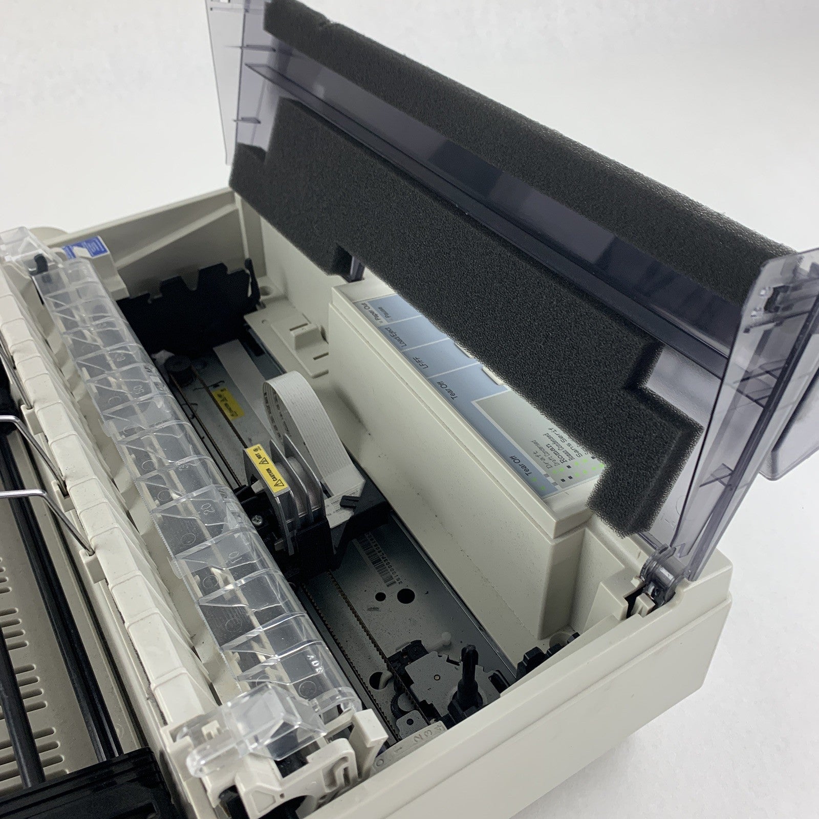 Epson LX-300+II P170B Dot Matrix 9-Pin Printer Bad Paper Feed Tested No Ribbon