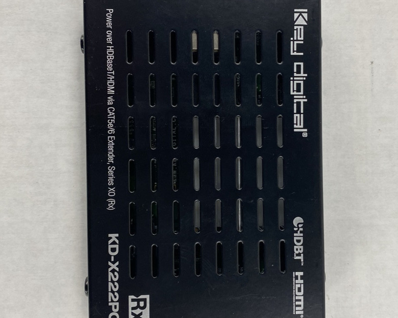 Key Digital KD-X222PO Rx Video Extender Power Tested Lot of 4