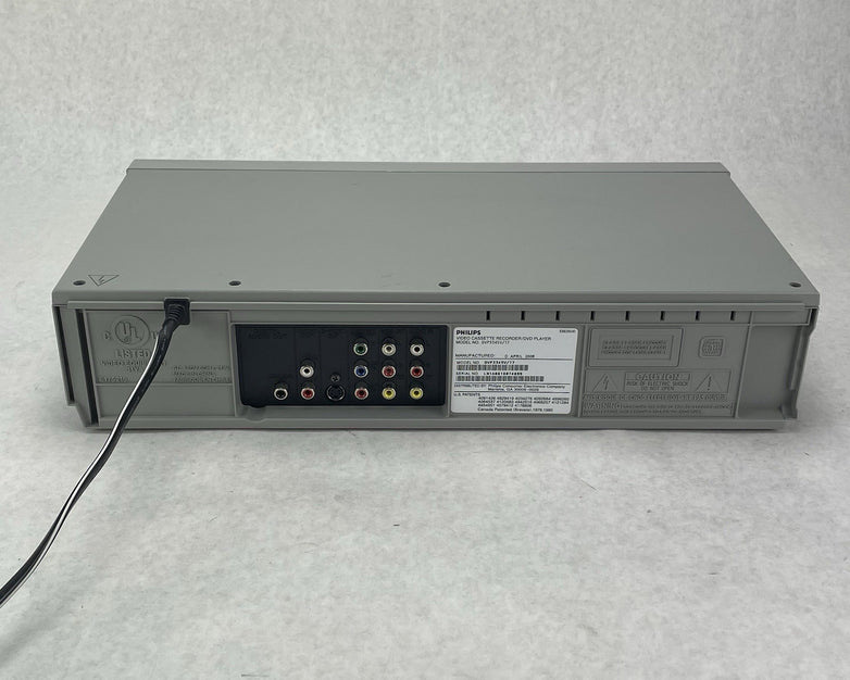Philips DVP3345V/17 DVD VCR VHS Combo Recorder Player No Remote Tested Working