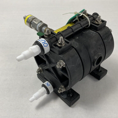 YAMADA NDP-5FVT No. 852064 Air Powered Double Diaphragm Pump Untested