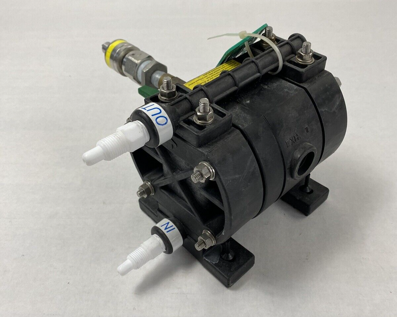 YAMADA NDP-5FVT No. 852064 Air Powered Double Diaphragm Pump Untested