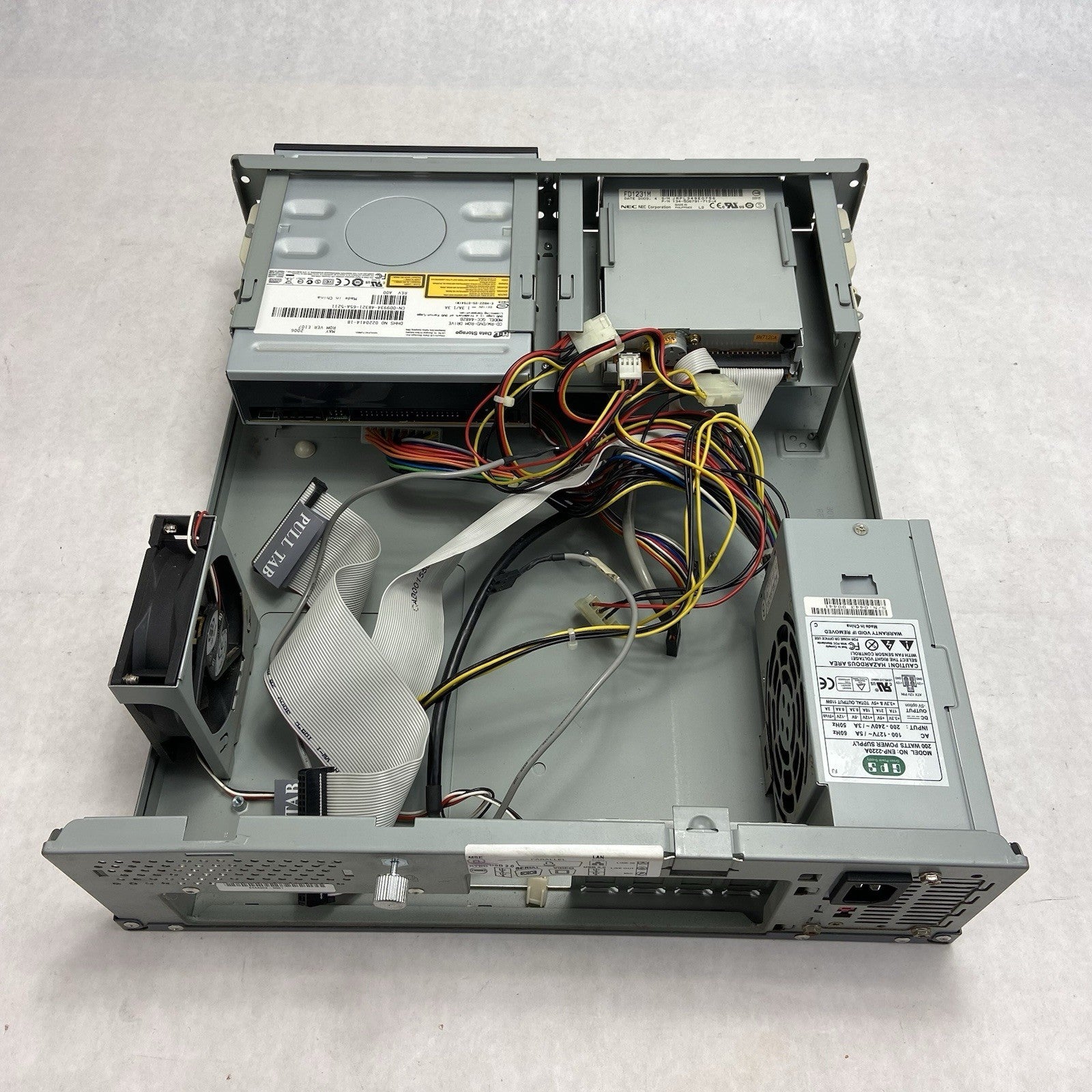 MPC ClientPro D845GRG-HYB Desktop Computer Case GPS ENP-2220A 110W PSU8