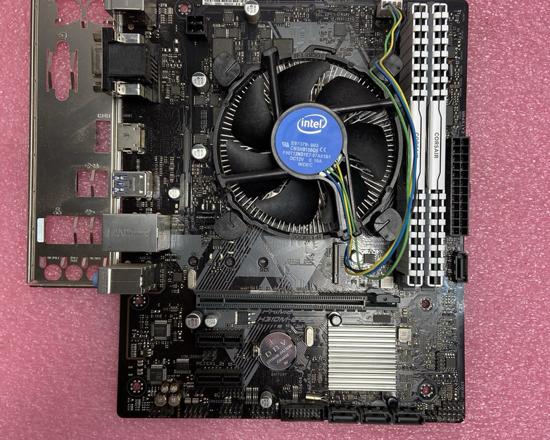ASUS Prime H310M-E R.2 Motherboard Intel Core i5-9400 2.9GHz 16GB RAM w/IO Shiel