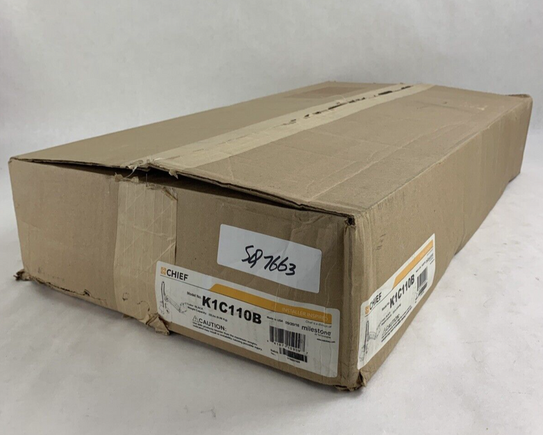 Chief K1C110B K1C Dynamic Column Monitor Mount Black New Open Box