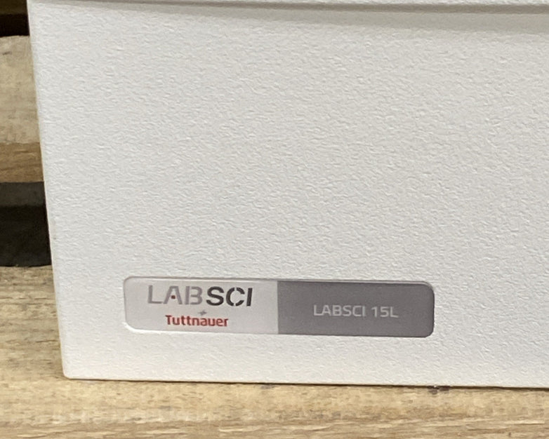 Tuttnauer LABSCI 15L Benchtop Autoclave Steam Sterilizer