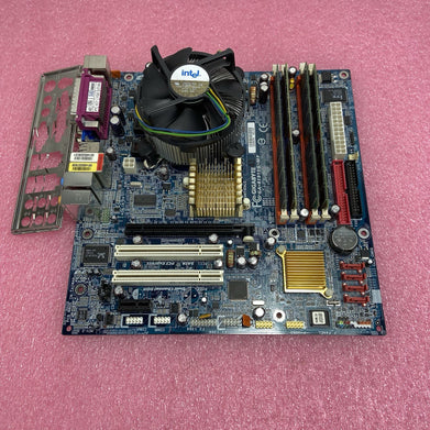 Gigabyte 8I915GMF Motherboard Intel Pentium 4 3GHz 3GB RAM w/IO Shield Bad Cap
