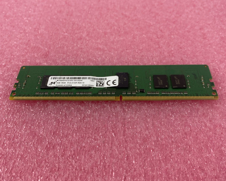 Micron 4GB DDR4 PC4-2133P Server Ram MTA9ASF51272PZ-2G1A2HK - Lot of 2