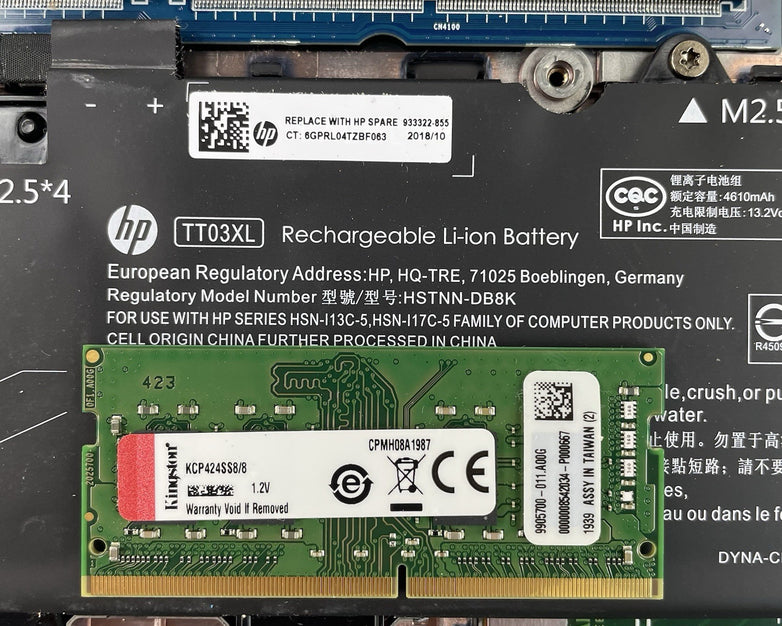 HP EliteBook 850 G5 15.6" i5-7200U 2.50 GHz 8 GB RAM No SSD/OS/AC - READ