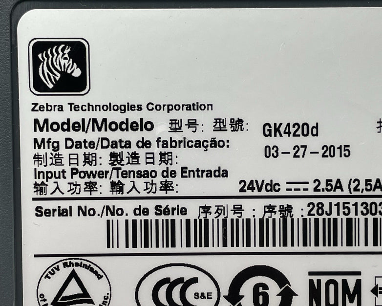 Zebra GK420d Direct‑Thermal 4" Desktop Label Printer Tested
