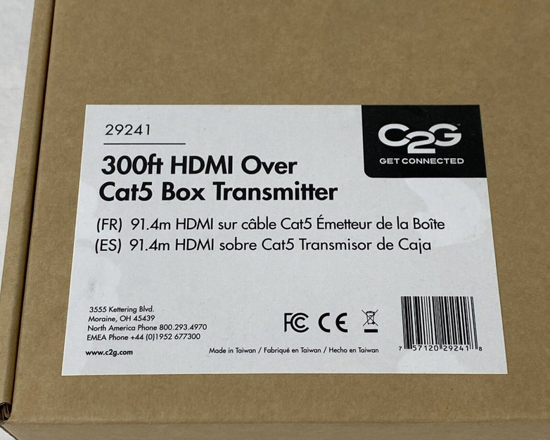 Cables To Go C2G 29241 300ft HDMI Over Cat5 Box Transmitter