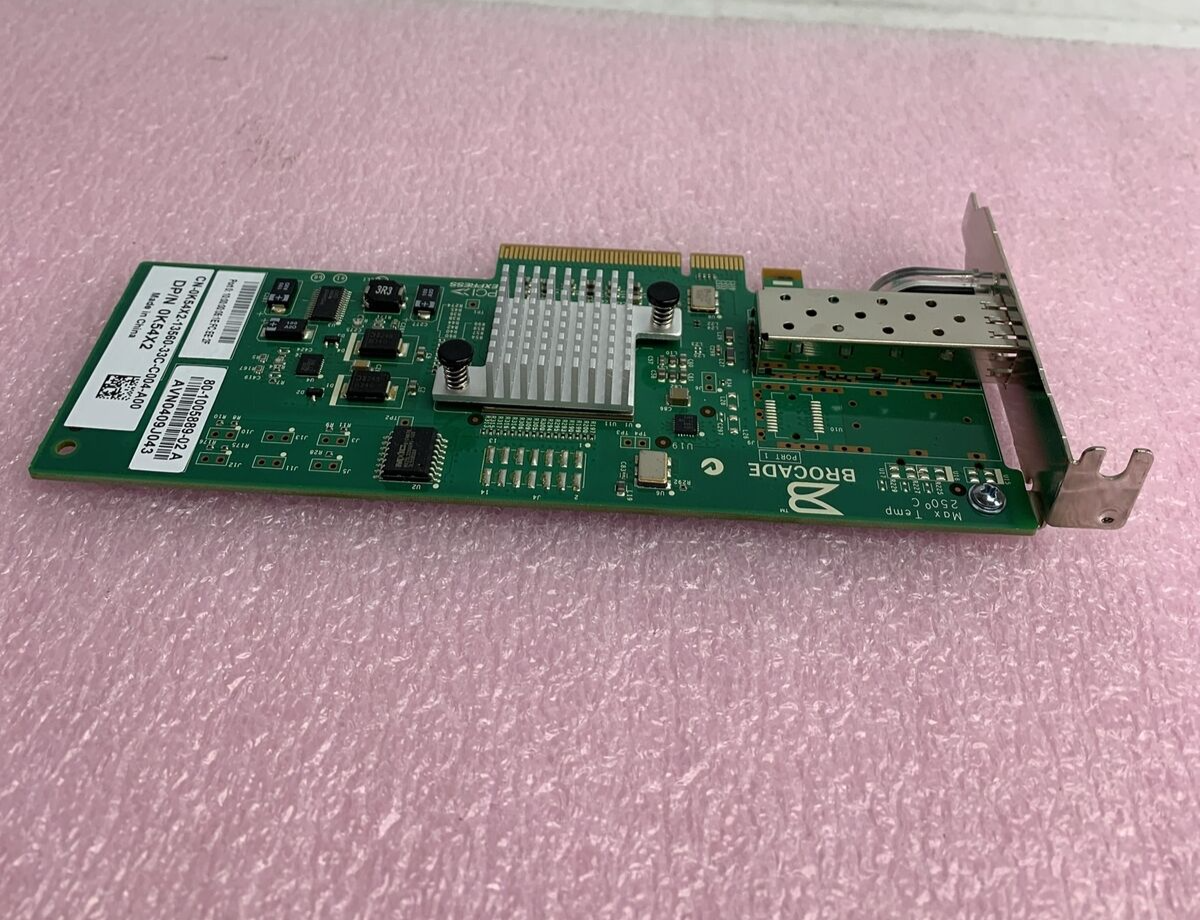 DELL K54X2 BROCADE 815 8GB SINGLE PORT PCI-E FIBRE CHANNEL HOST BUS ADAPTER