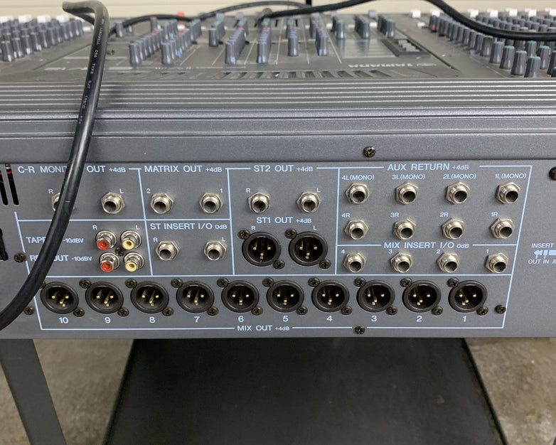 Yamaha Mixing Console MC24/12 XZ01 Tested w/ 2 Bad Lanes Parts and Repair