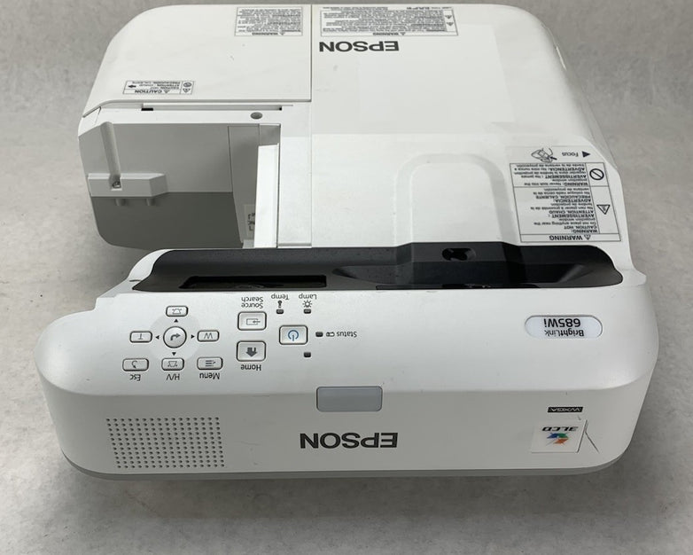 Epson H741A BrightLink 685Wi LCD Projector 5190 Lamp Hours - No Remote