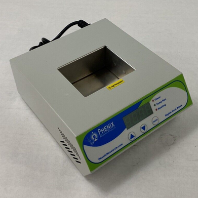 Phenix Research Model BSH1001 Digital Heat Block Dry Bath Power Tested