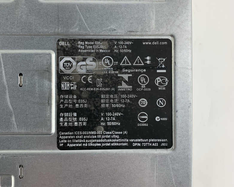 Dell EqualLogic PS6110 2x PSU 2x Controller Module No HDDs No Caddies