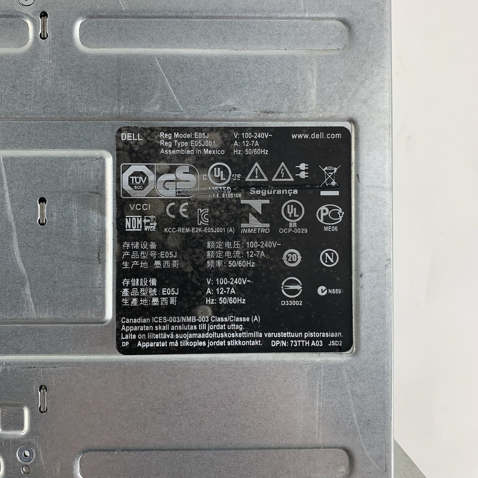 Dell EqualLogic PS6110 2x PSU 2x Controller Module No HDDs No Caddies9