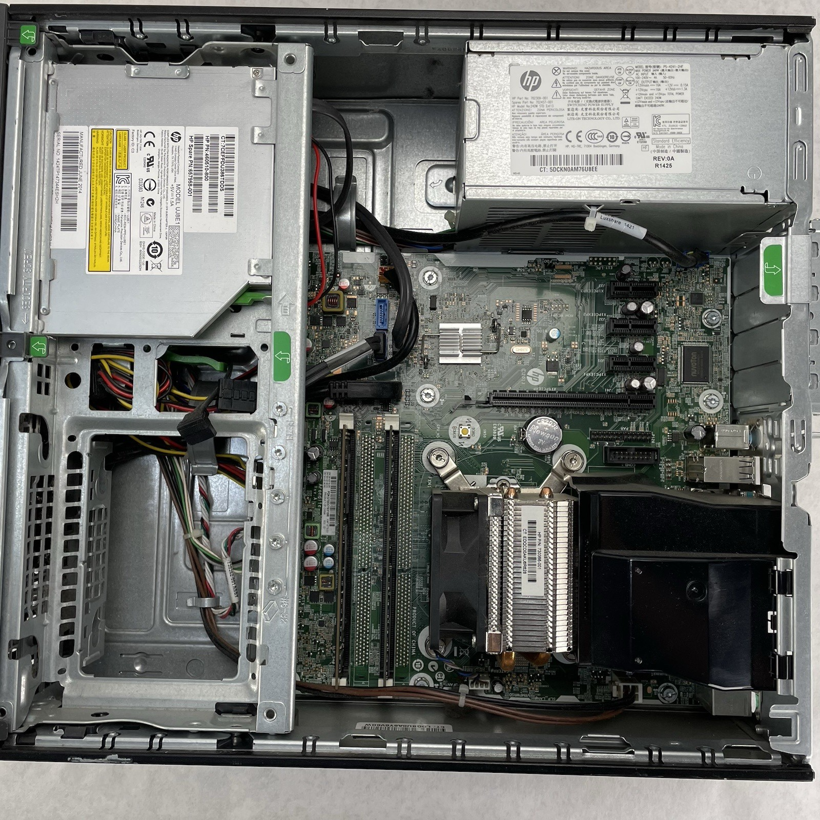 HP ProDesk 400 G1 SFF i5-4570 3.20 GHz 8 GB Ram No HDD No OS