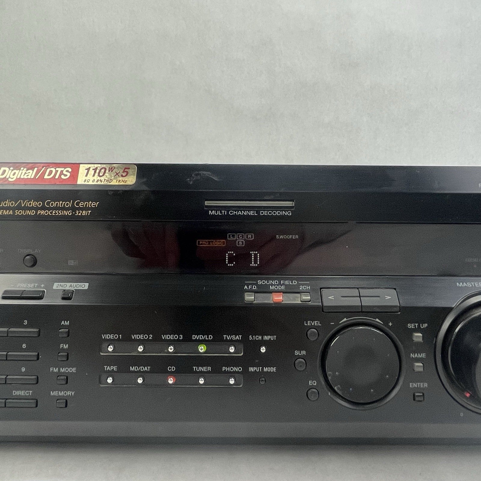 Sony STR-DE475 - Home Theater Digital AV Stereo Receiver 5.1 Channel Tested