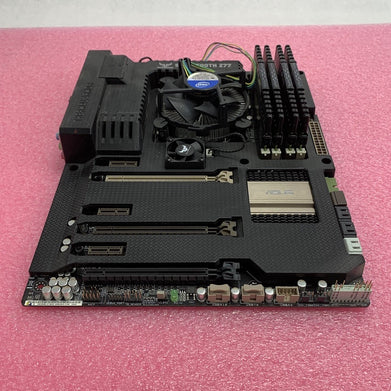 Asus Sabertooth Z77 Motherboard Intel i7-3770 3.4GHz 16GB RAM w/ Shield
