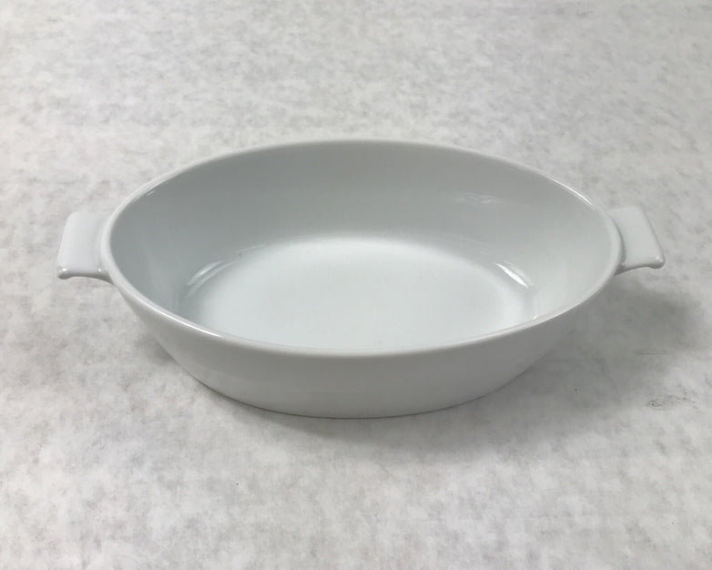 24 Piece set Steelite 6300P126 Rene Ozorio Aura 7-1/2 Oz White Oval Bowl