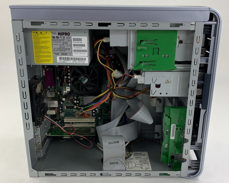 HP Pavilion a200n MT Intel Celeron 2.40 GHz 768 MB RAM No HDD No OS