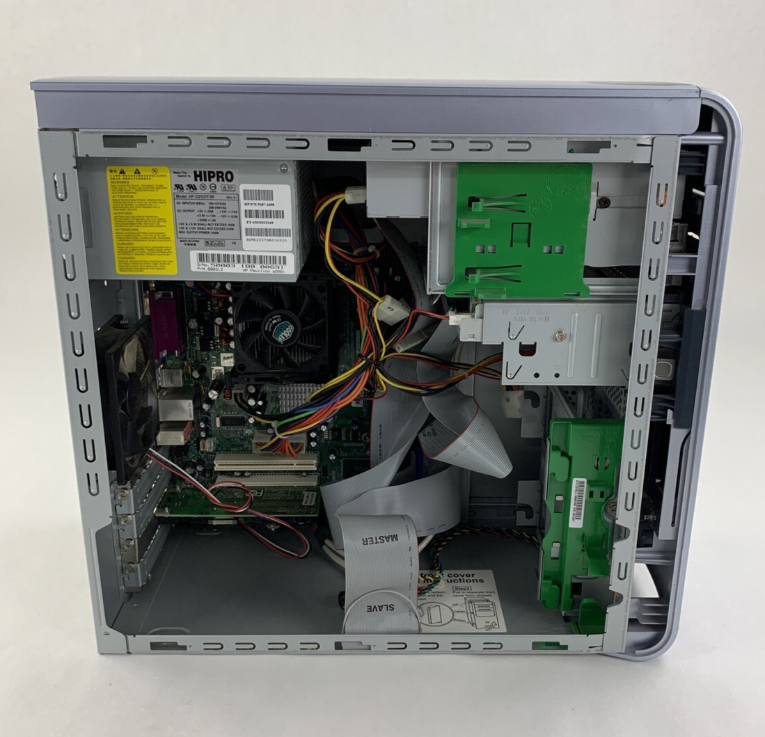 HP Pavilion a200n MT Intel Celeron 2.40 GHz 768 MB RAM No HDD No OS