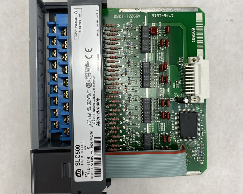 Allen-Bradley SLC500 Input Module 1746-IB16 Ser. C - Untested Lot of 4