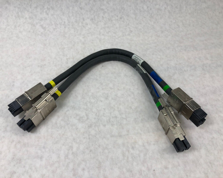 Lot of 2 Cisco 37-1122-01 30CM Power Stack Cable