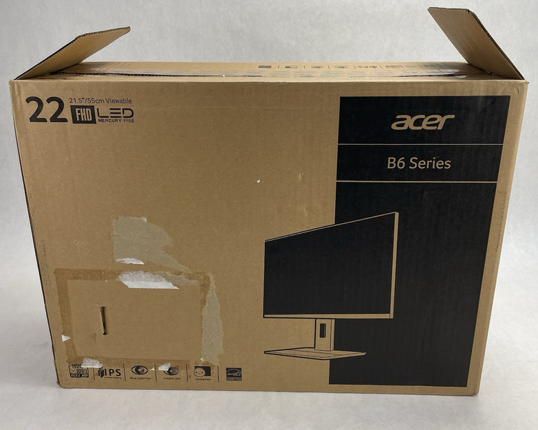 Acer B226HQL 21.5" TN LCD Widescreen Monitor w/Stand 1920 x 1080 VGA DVI