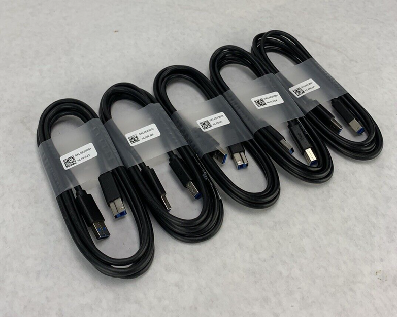 Lot of 5 Dell 5KL2E23501 Cable Cord