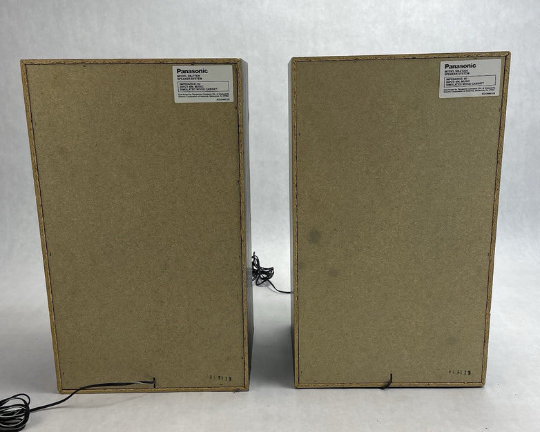 Panasonic SB-ZT220 Home Stereo Bookshelf Speakers Set Of 2 Tested