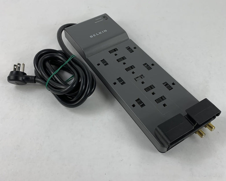 Belkin BE112230-08 Relocatable Power Tap Surge Protector Power Supply