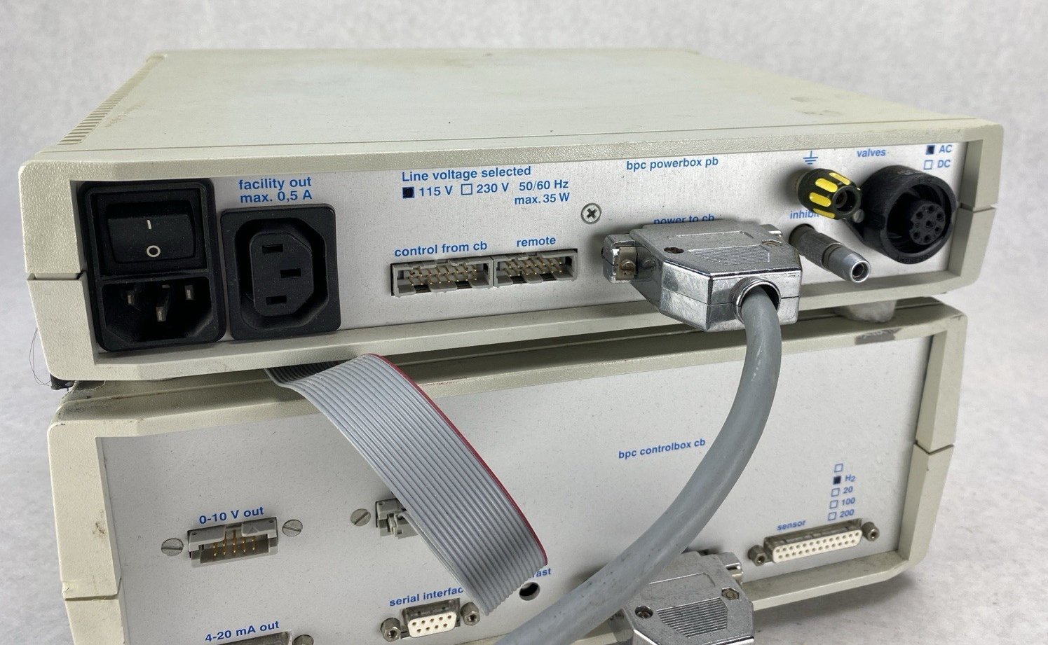 Buchi BPC 1202 PB Pressflow Gas Control Box - Parts or Repair