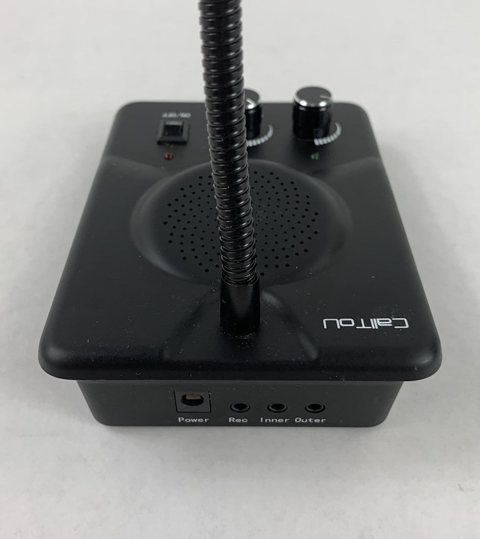 CallToU Intercom Microphone w/ AC Adapter & Wired Speaker3